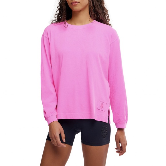 NEW Free People x FP Movement Hustle Layer in Pink - Picture 4 of 15